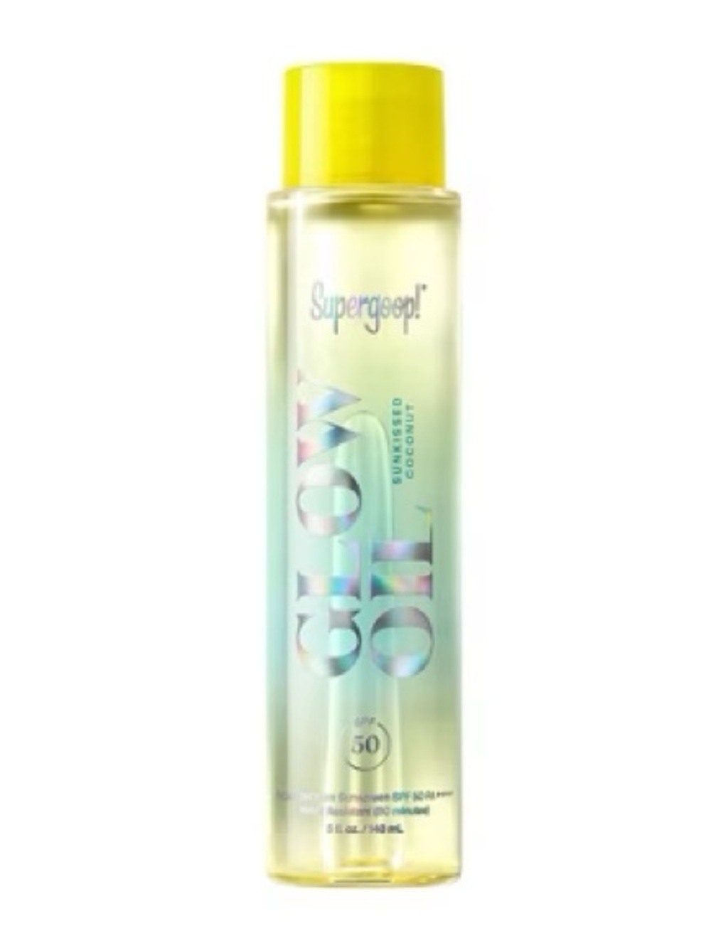 Supergoop! Glow Oil SPF 50 - Yellow Cap